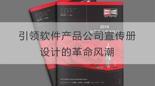 El poder del diseño: liderando la revolución en el diseño de folletos para empresas de productos de software