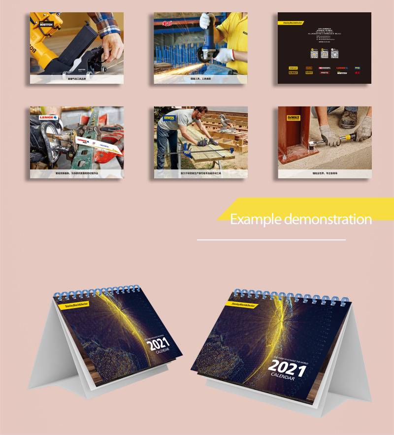 Compañías de impresión de calendarios de escritorio